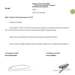 COURRIER FNTI UNT 05 MARS 2020 PROJET DE REFORME DES EXAMENS TAX